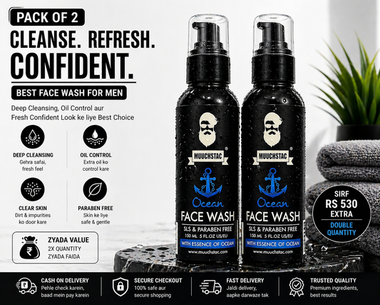 Muuchstac Ocean Face Wash ( Pack of 2 )